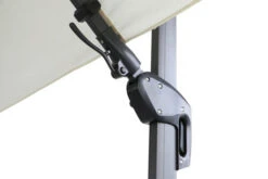 OUTFLEXX Ampelschirm, Creme, Pulverbesch. Aluminium, 300x300 Cm, Inkl. Plattenständer, Twist-Funktion -Garden Ease Wohnen Verkaufe 3 16108.jpg