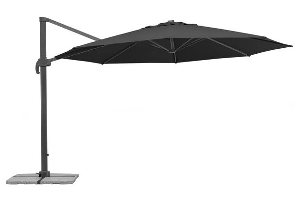 Schneider® SCHNEIDER Rhodos Grande Ampelschirm, Anthrazit, Rund, Ø 400 Cm 3 Schneider® SCHNEIDER Rhodos Grande Ampelschirm, Anthrazit, Rund, Ø 400 Cm – Bild 3