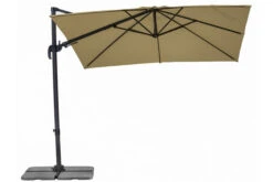 Schneider® SCHNEIDER Rhodos Eco Twist Ampelschirm, Taupe, Quadratisch, 270 X 270 Cm -Garden Ease Wohnen Verkaufe 3 16618.jpg