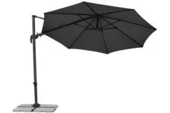 Schneider® SCHNEIDER Rhodos Eco Twist Ampelschirm, Anthrazit, Rund, Ø 300 Cm -Garden Ease Wohnen Verkaufe 3 16622.jpg