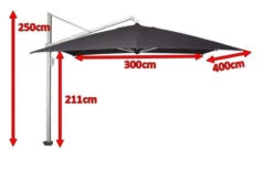 SIENA GARDEN Stratos Ampelschirm, Silber/schwarz Meliert, Alu/Spuncrylic®, 300x400cm, 360° Drehbar, Vertikal Verstellbar -Garden Ease Wohnen Verkaufe 3 18808.jpg