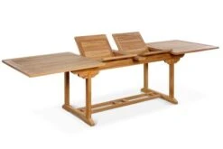 OUTFLEXX Esstischgarnitur, Teakholz, Ausziehtisch 195/295 X 90 Cm, 8 Armlehnensessel, Inkl. Polster -Garden Ease Wohnen Verkaufe 3 19368.jpg