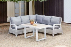 SIENA GARDEN Corido 2-Sitzer Sofa, Ice Grey, Alu / Gardino®-Geflecht, 136x83x88 Cm, Armlehne Rechts -Garden Ease Wohnen Verkaufe 3 20193.jpg