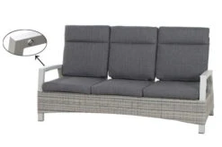SIENA GARDEN Corido 3-Sitzer Sofa, Ice Grey, Alu / Gardino®-Geflecht, 206x87x103 Cm, Verstellb. Rückenlehnen -Garden Ease Wohnen Verkaufe 3 20197.jpg