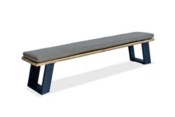 OUTFLEXX Bank, Dark Grey/natur, Alu/recycled FSC®-Teak, 240x100x45cm, Mit Baumkante -Garden Ease Wohnen Verkaufe 3 20317.jpg