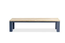 OUTFLEXX Oxford Bank, Dark Grey/natur, Alu/recycled FSC®-Teak, 190x40x45cm, Rustikal Gebürstet -Garden Ease Wohnen Verkaufe 3 20338.jpg