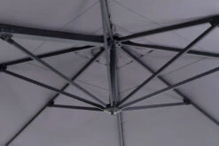 OUTFLEXX Ultimate L Ampelschirm, Anthrazit/grau, Alu/Spuncrylic®, 400x400cm, Inkl. Befüllbarem Schirmständer 8 OUTFLEXX Ultimate L Ampelschirm, Anthrazit/grau, Alu/Spuncrylic®, 400x400cm, Inkl. Befüllbarem Schirmständer -Garden Ease Wohnen Verkaufe 3 20365.jpg