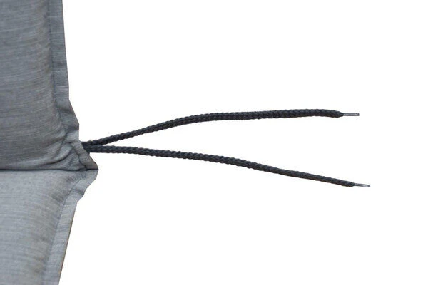 DOPPLER Lyra Liegenauflage, Hellgrau, Baumwolle/Polyester, 200x60x7cm, Inkl. Befestigungsbänder Und Kopfkissen 3 DOPPLER Lyra Liegenauflage, Hellgrau, Baumwolle/Polyester, 200x60x7cm, Inkl. Befestigungsbänder Und Kopfkissen – Bild 3