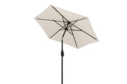 DOPPLER Basic Lift Neo Mittelstockschirm, Natur, Alu/Polyester, Ø180 Cm, Mit Kurbel, Höhenverstellbar -Garden Ease Wohnen Verkaufe 3 22348.jpg