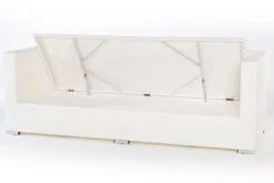 OUTFLEXX 3-Sitzer Sofa, Weiß, Polyrattan, Inkl. Polster Und Wasserfeste Kissenbox -Garden Ease Wohnen Verkaufe 3 2511 1 BOX.jpg
