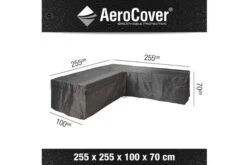 AeroCover Schutzhülle In L-Form Für Lounge Sets, Ripstop-Gewebe, 255 X 255 X 100 X 70 Cm -Garden Ease Wohnen Verkaufe 4 13011.jpg
