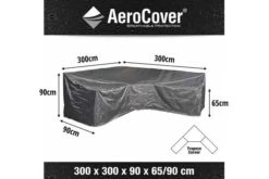 AeroCover Schutzhülle In L-Form Für Lounge Sets, Mit Trapez-Ecke, 300 X 300 X 90 X 65/90 Cm -Garden Ease Wohnen Verkaufe 4 13016.jpg