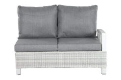 SIENA GARDEN Corido 2-Sitzer Sofa, Ice Grey, Alu / Gardino®-Geflecht, 136x83x88 Cm, Armlehne Links -Garden Ease Wohnen Verkaufe 4 20191.jpg