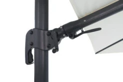 OUTFLEXX Ampelschirm, Anthrazit/creme, Alu/Polyester, 350x350cm, Inkl. Plattenständer -Garden Ease Wohnen Verkaufe 4 20362.jpg