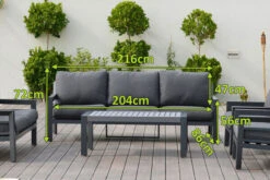 OUTFLEXX 3-Sitzer Sofa, Anthrazit, Olefin/Alu -Garden Ease Wohnen Verkaufe 4 20853.jpg