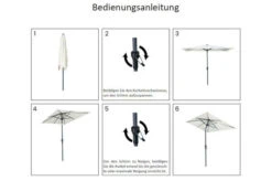 Schneider® SCHNEIDER Tunis Mittelstockschirm, Rot, Rechteckig, 270 X 150 Cm -Garden Ease Wohnen Verkaufe 4 20858.jpg