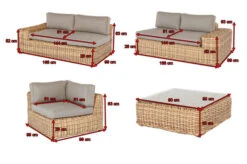 OUTFLEXX Premium Abdeckhaubenset Für Lounge, Z.B. 18853/ 20790/ 20907, 4,tlg., Wasserbeständig, Schwarz -Garden Ease Wohnen Verkaufe 4 21615.jpg