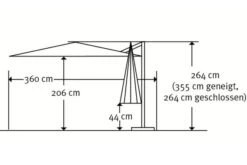Schneider® SCHNEIDER Rhodos Twist Ampelschirm, Bordeaux, Quadratisch, 300 X 300 Cm -Garden Ease Wohnen Verkaufe 5 13623 1.jpg