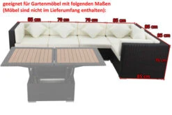 OUTFLEXX Premium Abdeckhauben Set Für Lounge TheBox-A/-D: 1304/ 1714/ 7175/ 16064, Schwarz, Wasserbeständig 9 OUTFLEXX Premium Abdeckhauben Set Für Lounge TheBox-A/-D: 1304/ 1714/ 7175/ 16064, Schwarz, Wasserbeständig -Garden Ease Wohnen Verkaufe 5 13651.jpg