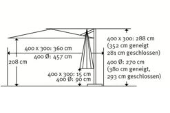 Schneider® SCHNEIDER Rhodos Grande Ampelschirm, Anthrazit, Rechteckig, 400 X 300 Cm 17 Schneider® SCHNEIDER Rhodos Grande Ampelschirm, Anthrazit, Rechteckig, 400 X 300 Cm -Garden Ease Wohnen Verkaufe 5 16607.jpg