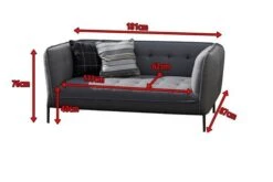 OUTFLEXX Cozy 2-Sitzer Sofa, Flanelle, Alu/Sunbrella, 181 X 87 X 76 Cm -Garden Ease Wohnen Verkaufe 5 18532.jpg
