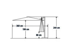 Schneider® SCHNEIDER Rhodos Junior Ampelschirm, Anthrazit, Rund, Ø 300 Cm -Garden Ease Wohnen Verkaufe 5 20856.jpg