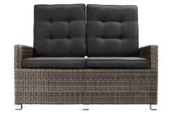 Ploß Rocking Comfort Dining / Lounge 2-Sitzer Sofa, Grau/braun-meliert, Polyrattan, 148x85x112 Cm, Verstellbar 18 Ploß Rocking Comfort Dining / Lounge 2-Sitzer Sofa, Grau/braun-meliert, Polyrattan, 148x85x112 Cm, Verstellbar -Garden Ease Wohnen Verkaufe 6 18206.jpg