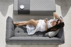 OUTFLEXX Cozy 2-Sitzer Sofa, Flanelle, Alu/Sunbrella, 181 X 87 X 76 Cm -Garden Ease Wohnen Verkaufe 6 18532.jpg