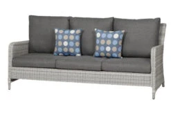SIENA GARDEN Soria 3-Sitzer Loungesofa, Ice Grey, Alu / Gardino®-Geflecht, 203x87x88 Cm -Garden Ease Wohnen Verkaufe 6 20186.jpg