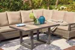 SIENA GARDEN Corido 2-Sitzer Sofa, Charcoal, Alu / Gardino®-Geflecht, 136x83x88 Cm, Armlehne Links -Garden Ease Wohnen Verkaufe 6 20190.jpg