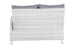 SIENA GARDEN Corido 2-Sitzer Sofa, Ice Grey, Alu / Gardino®-Geflecht, 136x83x88 Cm, Armlehne Links -Garden Ease Wohnen Verkaufe 6 20191.jpg