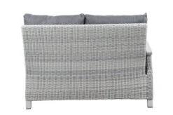 SIENA GARDEN Corido 2-Sitzer Sofa, Ice Grey, Alu / Gardino®-Geflecht, 136x83x88 Cm, Armlehne Rechts -Garden Ease Wohnen Verkaufe 6 20193.jpg