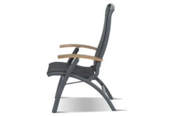 HARTMAN Xanadu / Da Vinci Sitzgruppe, Xerix/anthrazit, Alu/Teakholz, 2 Diningsessel, 6 Multipos, 220x100cm -Garden Ease Wohnen Verkaufe 6 21149.jpg