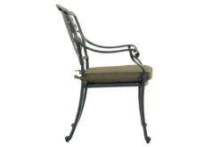 HARTMAN Amalfi Bistro-Set, Dunkelgrün, Alu-Guss, 2 Diningsessel, Inkl. Polster, Ø62 Cm -Garden Ease Wohnen Verkaufe 6 21181.jpg