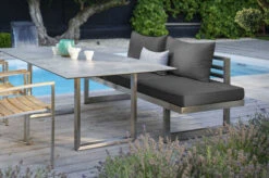 STERN New Holly Dining-Bank/Liege, Silbergrau, Edelstahl, 216x77x73 Cm, Inkl. Polster Schiefergrau -Garden Ease Wohnen Verkaufe 6 21894.jpg