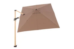 DOPPLER Alu Wood Pendelschirm, Greige, Alu/Polyester, 300x220 Cm, Mit Kurbel, Holzoptik -Garden Ease Wohnen Verkaufe 6 22338.jpg