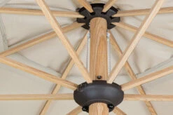 DOPPLER Alu Wood Mittelstockschirm, Natur, Alu/Polyester, 350cm, Mit Kurbel, Holzoptik 12 DOPPLER Alu Wood Mittelstockschirm, Natur, Alu/Polyester, 350cm, Mit Kurbel, Holzoptik -Garden Ease Wohnen Verkaufe 6 22339.jpg