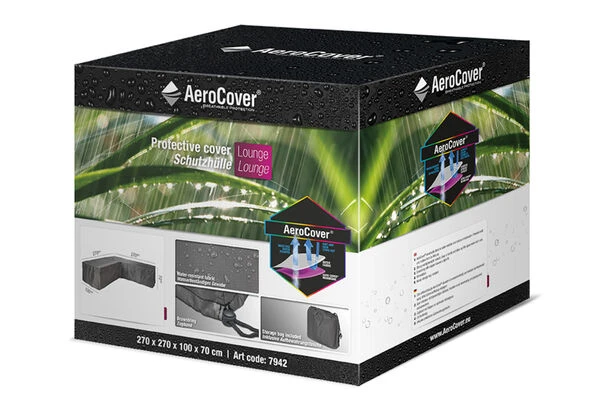 AeroCover Schutzhülle In L-Form Für Lounge Sets, Ripstop-Gewebe, 270 X 270 X 100 X 70 Cm 7 AeroCover Schutzhülle In L-Form Für Lounge Sets, Ripstop-Gewebe, 270 X 270 X 100 X 70 Cm – Bild 7
