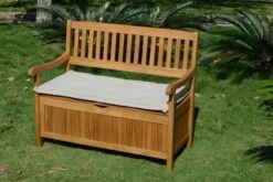 Ploß Aufbewahrungsbank, FSC-Akazie, 107 X 59 X 90 Cm, Inkl. Zinkbeschlägen -Garden Ease Wohnen Verkaufe 7 16526.jpg