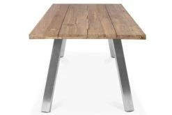 OUTFLEXX Esstischgarnitur, Edelstahl/recyceltes FSC-Teak, Tisch 200x100 Cm, 6 Hochlehner- Diningsessel, A-Gestell -Garden Ease Wohnen Verkaufe 7 19378.jpg