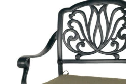 HARTMAN Amalfi Bistro-Set, Dunkelgrün, Alu-Guss, 2 Diningsessel, Inkl. Polster, Ø62 Cm -Garden Ease Wohnen Verkaufe 7 21181.jpg