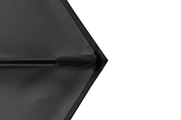 DOPPLER Basic Lift Neo Mittelstockschirm, Anthrazit, Alu/Polyester, Ø180 Cm, Mit Kurbel, Höhenverstellbar 6 DOPPLER Basic Lift Neo Mittelstockschirm, Anthrazit, Alu/Polyester, Ø180 Cm, Mit Kurbel, Höhenverstellbar – Bild 6