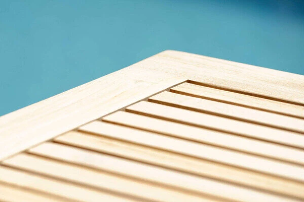 STERN Cardiff Esstischgarnitur, Silber/taupe, Edelstahl/Textilen/FSC-Teakholz, 162/220 X 90 Cm, 6 Multipos, Butterfly-Auszug 7 STERN Cardiff Esstischgarnitur, Silber/taupe, Edelstahl/Textilen/FSC-Teakholz, 162/220 X 90 Cm, 6 Multipos, Butterfly-Auszug – Bild 7