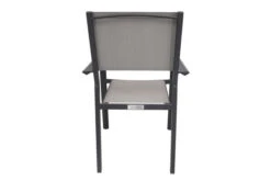 VILLANA Esstischgarnitur, Anthrazit/grau, Alu/Textil, Tisch 160/220 Cm, 8 Stapelstühle -Garden Ease Wohnen Verkaufe 8 13888.jpg