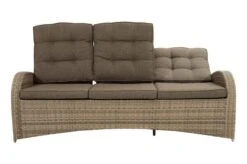 Ploß Rabida Comfort Dining / Lounge 3-Sitzer Sofa, Champagner-meliert, Polyrattan, 210x85x112 Cm, Verstellbar 27 Ploß Rabida Comfort Dining / Lounge 3-Sitzer Sofa, Champagner-meliert, Polyrattan, 210x85x112 Cm, Verstellbar -Garden Ease Wohnen Verkaufe 8 20164.jpg