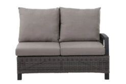 SIENA GARDEN Corido 2-Sitzer Sofa, Charcoal, Alu / Gardino®-Geflecht, 136x83x88 Cm, Armlehne Links -Garden Ease Wohnen Verkaufe 8 20190.jpg