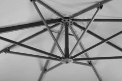 Schneider® SCHNEIDER Rhodos Twist Ampelschirm, Silbergrau, Quadratisch, 300 X 300 Cm -Garden Ease Wohnen Verkaufe 8 21287.jpg