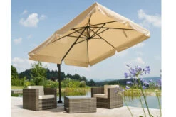 Schneider® SCHNEIDER Rhodos Ampelschirm, Natur, Quadratisch, 300 X 300 Cm -Garden Ease Wohnen Verkaufe 8 2652 1.jpg