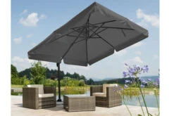 Schneider® SCHNEIDER Rhodos Ampelschirm, Anthrazit, Quadratisch, 300 X 300 Cm -Garden Ease Wohnen Verkaufe 8 2652 5.jpg