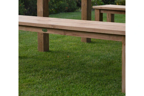 Dreisitzer Laredo Aus Gebürstetem Teakholz Von Ploß, 170x40 Cm 9 Dreisitzer Laredo Aus Gebürstetem Teakholz Von Ploß, 170x40 Cm – Bild 9